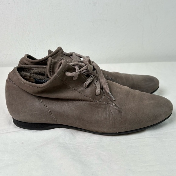 PAUL GREEN Soft Leather Taupe Lace Up Comfy Ankle Bootie Sneaker Shoe 4.5 (US 7) - Picture 7 of 11